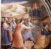 ANGELICO  Fra The Stoning of St Stephen oil on canvas